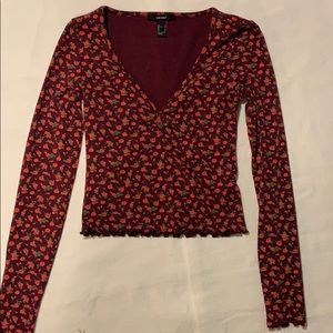 Floral Lettuce Long Sleeve